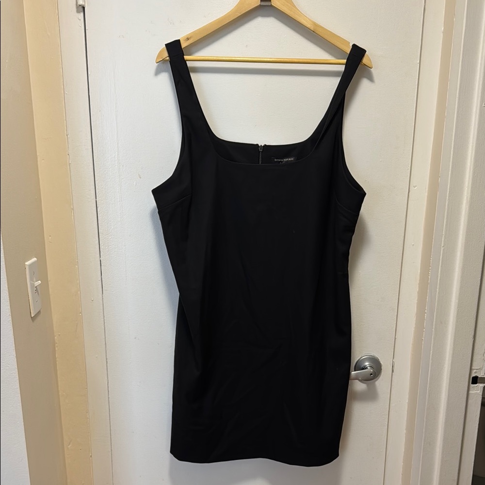 Banana Republic Factory Black Sleeveless Mini Dress NWT